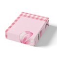 thumbnail image 4 of Erosebridal Housse de Couette à Nœud Rose pour Enfants Filles, Ensemble de Literie Style Princesse de Rêve Double, Ensembles de Lit Réversibles à Nœud Cerise Rose, Housse de Courtepointe à Carreaux Rustique avec 2 Taies d'Oreiller en Microfibre (Sans Couette), 4 of 6