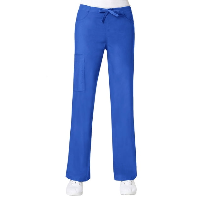 Core by Maevn Women's Boot Cut Cargo Scrub Pant