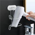 thumbnail image 2 of serony Porte-Sèche-Cheveux Auto-Adhésif Fer Forgé Porte-Sèche-Cheveux pour Salle de Bain, 2 of 6