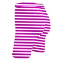 thumbnail image 4 of Plebaso Shorts pour Femmes 2025 Imprimé Rayé Shorts de Plage Taille Haute Mode Leggings Courts, 4 of 5