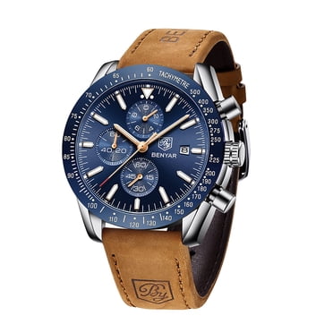 Watches Men's Analogue Quartz Chronograph Men's Watches 30M Waterproof Luminous Date Wrist Watch Casual Business Designer Watches Classic Elegant Gift Designer