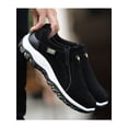 thumbnail image 1 of Innerwin Chaussure de Course pour Homme à Enfiler Chaussures de Randonnée Plates Confort Flats Respirantes Sport Noir 7, 1 of 6