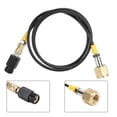 thumbnail image 4 of Adaptateur de Réservoir de CO2 1,5 m G1/2-14 CGA320, Trousse de Boyau à Soda, Accessoires pour SodaStream, 4 of 5