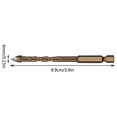 thumbnail image 3 of XZNGL Cross Four Blade Drill Bit Ceramic Tile Hexagonal Handle Brick Wall Cement Ceramic Perforated Drill, 3 of 9