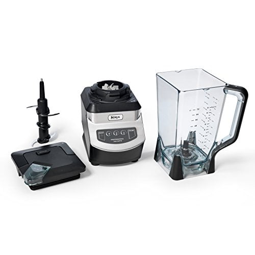 Refurbished Ninja NJ600WMC 72 oz Professional Blender - Black/Silver