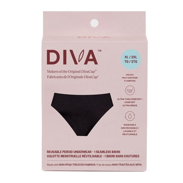 Culotte menstruelle réutilisable DIVA 🅪 XG-XXG Ultra-Mince