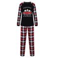 thumbnail image 2 of Styesk Pyjamas de Noël Assortis pour la Famille Ensembles Assortis des Fêtes Pyjamas de Noël Assortis pour la Famille Mignons Pyjama Graphique de Noël Ensemble de Pyjamas pour Couples, 2 of 4