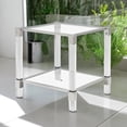 thumbnail image 4 of Table d'appoint Benu en argent, 4 of 4
