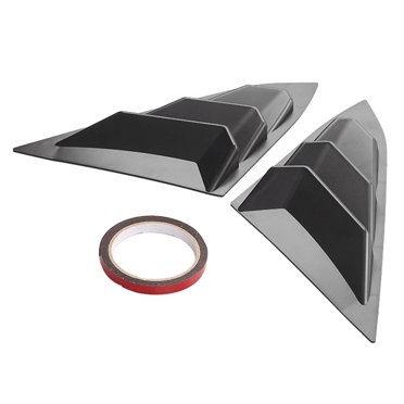 Amdohai Window Scoop Louvers Cover ABS 2PCS Replacement for Honda Civic 4dr Sedan 2016-2019