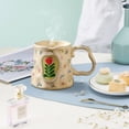 thumbnail image 1 of PALIFEUR Kitchen Gadgets Ceramic Mug Ladies' High-value Home Coffee Cup Exquisite Milk Cup Breakfast Cup, 1 of 7