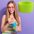 thumbnail image 4 of RXIRUCGD Étui en Silicones pour Tasses Réutilisable Résistant à la Chaleur Étui Protecteur pour Tasse Étui en Silicone pour Verres Isolés Bouteille de Protection, 4 of 5