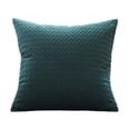 thumbnail image 2 of Quilted Embossed Pillowcase Double Sided Solid Color with Contrasting Zipper and Four Sided Binding Edging for Enhanced Bedroom Decor and Luxurious Sleep Comfort Sopatenor, 2 of 8