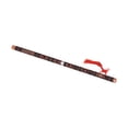 thumbnail image 1 of Chinese Bamboo Flute,Portable Traditional C Key Dizi Bitter Bamboo Flute Wind Instruments with Chinese Knot for Beginners, 1 of 7