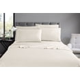 thumbnail image 2 of Swift Home Luxury 4-Piece Sheet Set with Extra Pillow Case, Twin, Coconut Milk, 2 of 8