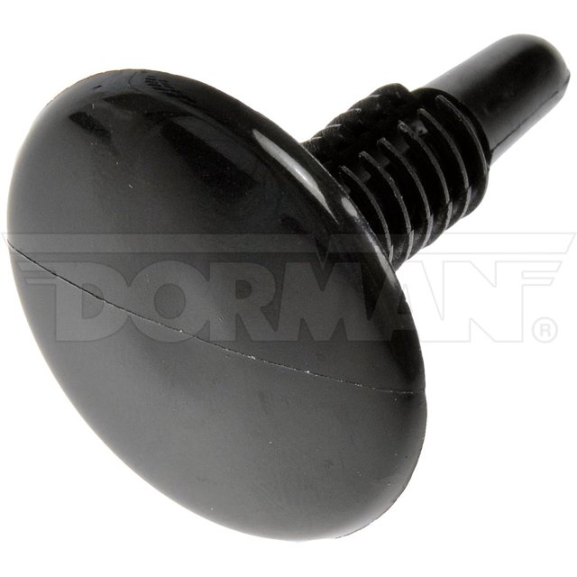 Dorman Interior Panel Retainer 963-013D OE Solutions; OE Replacement For Ford Models; 1.17 Inch Length; Black; Plastic; Pack Of 2