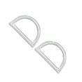 thumbnail image 1 of 2Pcs Women Purse Handles Belt Replacement Strap Frame DIY Handmade for Tote Purse Making clear D shape, 1 of 8