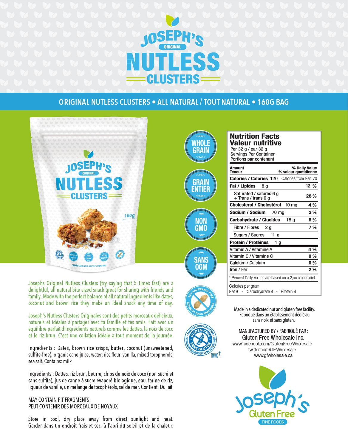 Original Nutless Clusters