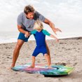 thumbnail image 4 of Costway 41" Lightweight Body Board with EPS Core XPE Deck HDPE Bottom Crescent Tail Colorful, 4 of 9