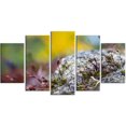 thumbnail image 1 of Design Art  Composition of Moss Flowers Canvas Print, 1 of 3