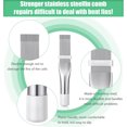 thumbnail image 4 of Air Conditioner Fin Cleaner Set, Stainless Steel Plastic Quickly Straighten Air Conditioner Fin Comb Removable Handle Air Conditioner Condenser Fin Comb for Coils, Evaporators, 4 of 8