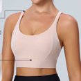 thumbnail image 3 of Plebaso Womens Sports Bras Padded Seamless Yoga Bras Stretch Full Coverage Everyday Workout Running Bras, 3 of 7