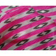 thumbnail image 4 of oneOone Silk Tabby Fabric Stripe Ikat Print Fabric By Yard 42 Inch Wide, 4 of 4