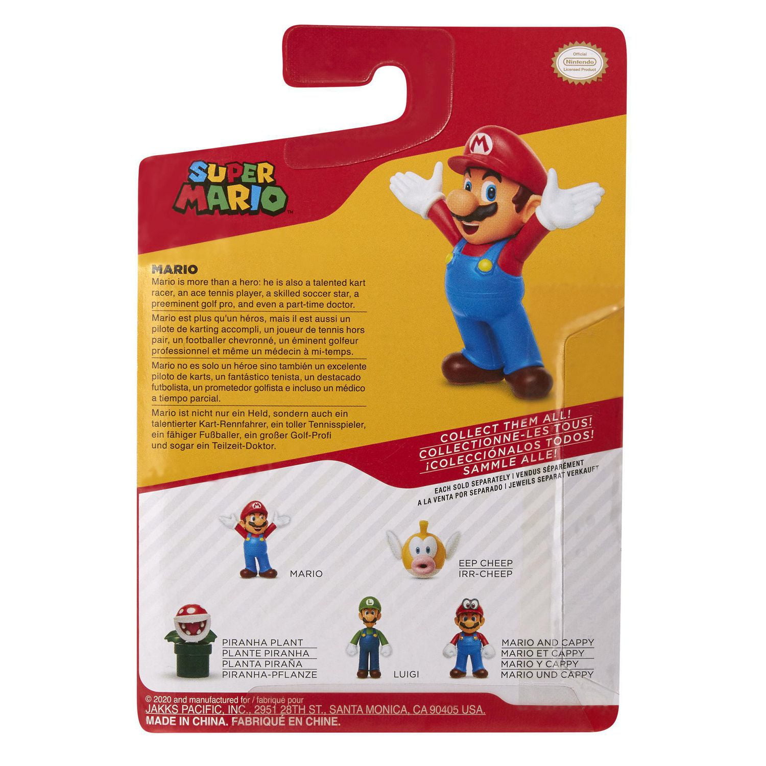 Figures 2,5 pouces Monde de Nintendo - Mario