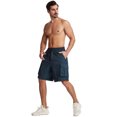 thumbnail image 3 of jsaierl Men's Drawstring Cargo Shorts Multi-Pocket Workwear Shorts Loose Fit Jogging Athletic Five-Inch Pants, 3 of 9
