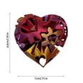 thumbnail image 3 of Vaidha Imprimé Découpes Engrenages Boules Cœurs, 3 of 6