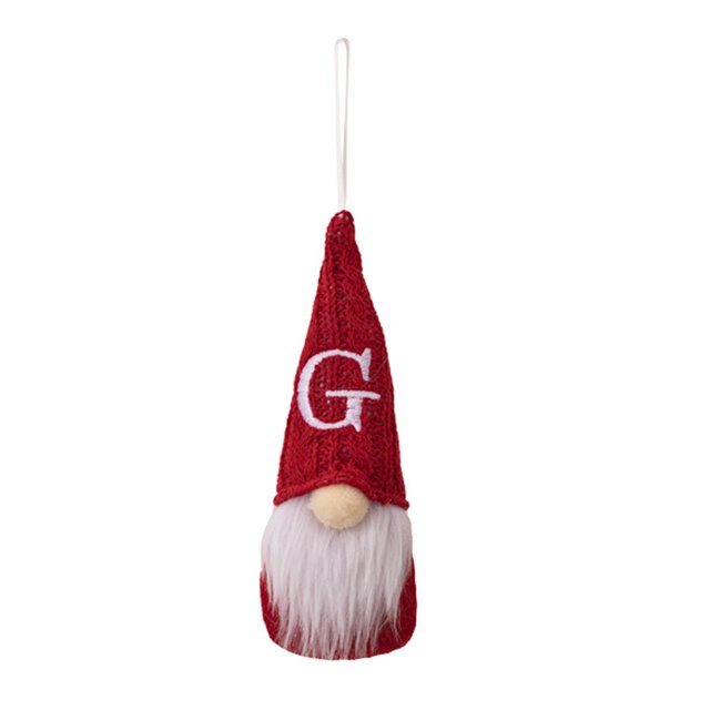 Birdeem Chapeau de Noël Pendentif Bébé Sans Visage Vieux Nain Rudolph Poupée