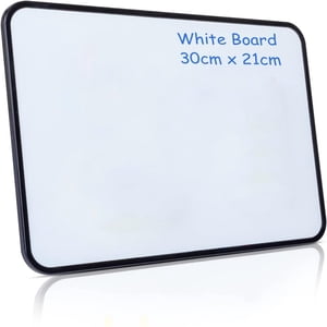 MesaSe White Board Dry Effase Whiteboard 11.8*8.6 inch Dry Erase Board Marker Board Dy Effase Lapboards Handheld Personal White Boards Small Whiteboard Office Kitchen