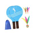 thumbnail image 3 of Lipstore 2 Pieces Badminton Set Exercise Badminton Racket for Outdoor Indoor Children B, 3 of 8