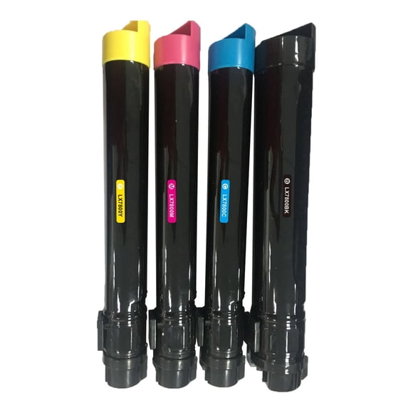 L-ink Compatible Xerox 7800 Toner Cartridge Set (106R01566, 106R01567, 106R01568, 106R01569)