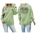 thumbnail image 1 of Huaizzzy Chandail de Mode d'Hiver pour Femmes, Imprimé Festif de Noël, Haut à Col Rond, Chandails et Robes Ajustés pour Femmes avec Cardigan Assorti, Hauts Décontractés et Chauds pour Femmes, Chandail pour Femmes, Chandail à Capuchon à Rayures Colorées pour Femmes, 1 of 4
