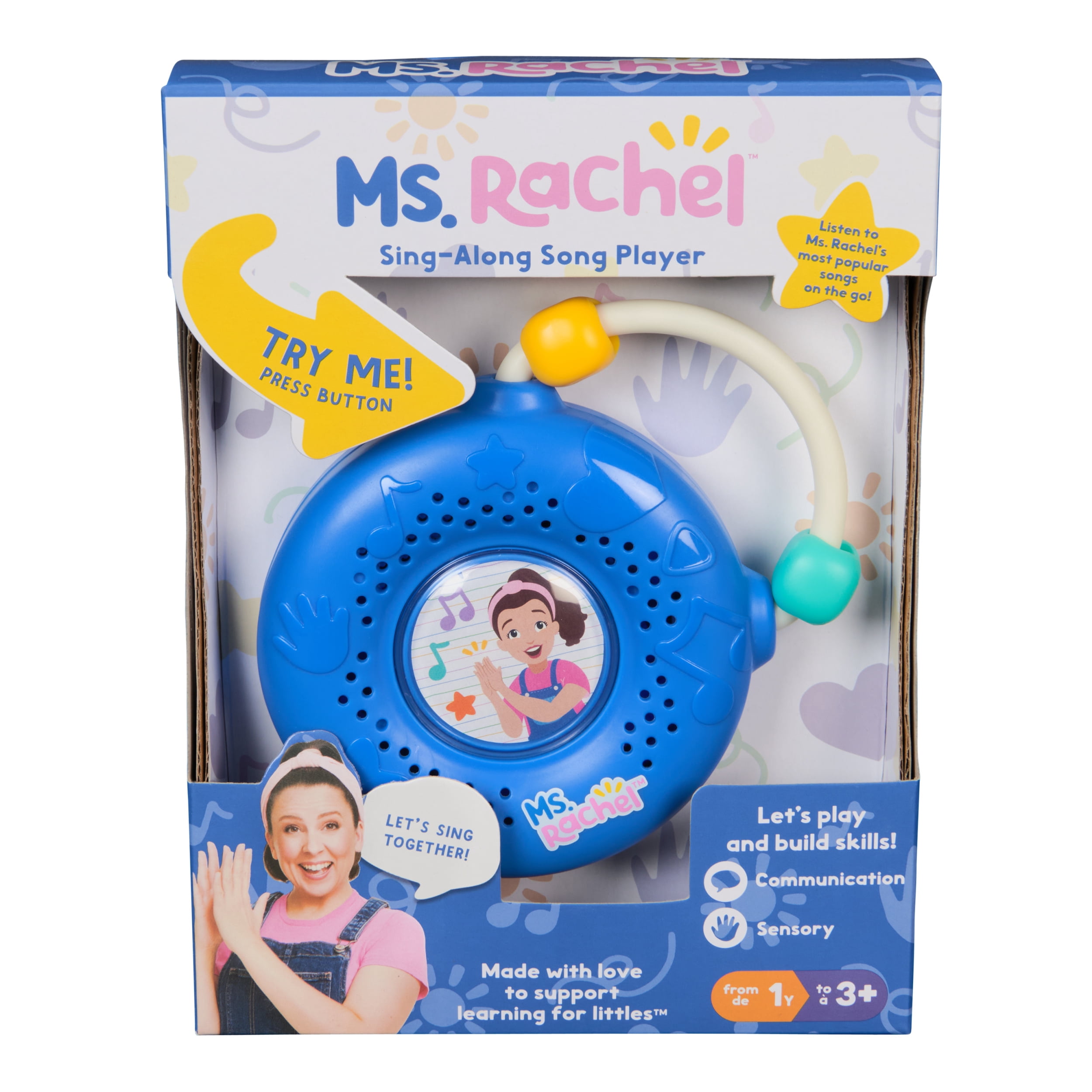 Ms. Rachel Electronic Sing-Along Song Player with 14 Musical