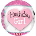 thumbnail image 1 of Minnie Mouse 1st Birthday 15" Clear Orbz Balloon, 1 of 2