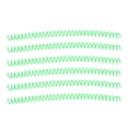 thumbnail image 1 of Sheet Binding Comb, 20Pcs Pretty Colour Spiral Binding Coil  For Paper Green, 1 of 8