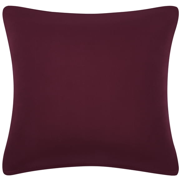 Unique Bargains 18'x18' Decorative Throw Pillow Cover Stretch Spandex Sofa Cushion Cover, Burgundy