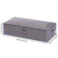 thumbnail image 3 of Folding Storage Container for Home Organization with Layered Stackable Design and Large Capacity, 3 of 5
