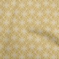 thumbnail image 1 of oneOone Rayon Yellow Fabric Asian Ornamental Craft Projects Decor Fabric Printed By The Yard 56 Inch Wide, 1 of 5