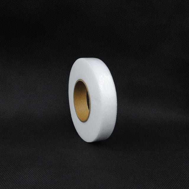 WRKEKC Liquidation Bricolage Double Face Blanc Tissu de Couture Fusible Ruban de Colle Tissu