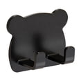 thumbnail image 2 of YIMWNYI Bathroom Non-Perforated Shaver Rack with Power Plug Hook, Wall-Mounted Adhesive Storage Organizer for Hats, Bags, and Small Items, Space-Saving, Easy Installation, 2 of 6