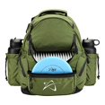 thumbnail image 1 of Prodigy Disc BP-3 V3 Disc Golf Backpack - Golf Travel Bag - Holds 17+ Discs Plus Storage - Tear and Water Resistant - Great for Beginners - Affordable Golf Bag (Green), 1 of 5