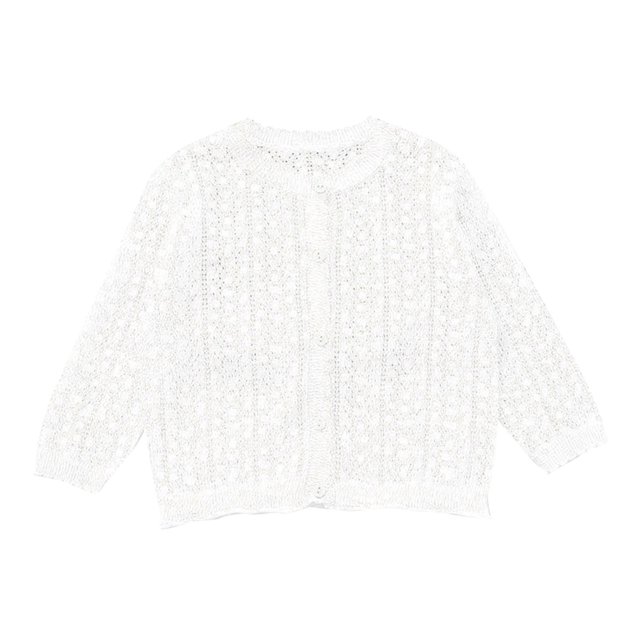 FAOWME Veste pour Filles Tout-Petits Été Automne Veste à Col pour Enfants Blanc 2-3 Ans
