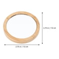 thumbnail image 2 of FRCOLOR Travel Mirror 3Pcs Makeup Mirrors Travel Portable Compact Makeup Mirrors (Assorted Color),2.76"X2.76"X0.39", 2 of 5