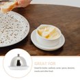 thumbnail image 2 of MasteelfCA 1Pc Butter Dish Ceramic Dish with Stainless Steel Lid Beef Tallow Storage Bowl, 2 of 7