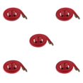 thumbnail image 1 of Decodeary Leather Drawstring Replacement Strap for Bucket Handbag Bag Red 5Set, 1 of 6
