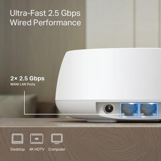 TP-Link Deco BE5000 Dual-Band WiFi 7 Mesh System (Deco BE25