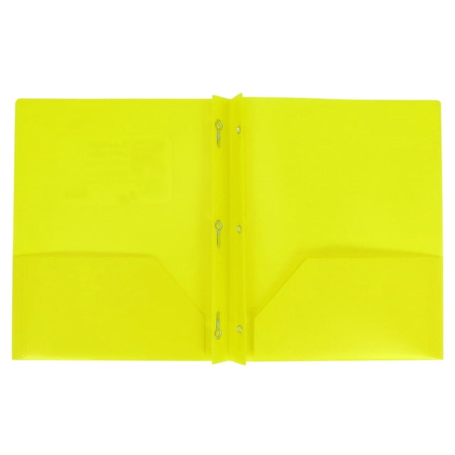 & Craft & Stationery Tadpole Folder PP Double Bag Folder with Double Insert Bags for School and