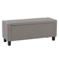 thumbnail image 1 of Pouf de stockage en tissu Boston, 1 of 9